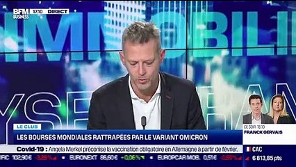 Les Bourses mondiales rattrapées par le variant Omicron - 02/12