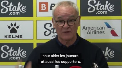 14e j. - Ranieri : “L'arbitre a été professionnel, le personnel médical extraordinaire”