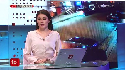 Conductor atropella y abandona en plena vía pública a un transeúnte en La Paz