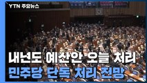 국회, 내년도 예산안 오늘 처리...법정시한 넘겨 / YTN