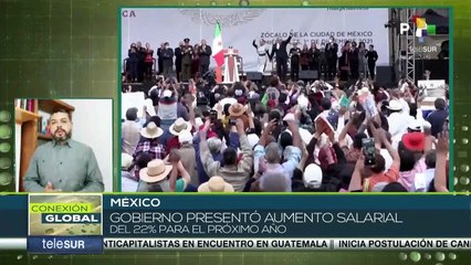 Gobierno mexicano propone aumento salarial del 22% para 2022