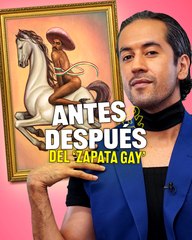 El Antes y Después del “Zapata gay” para Fabián Cháirez