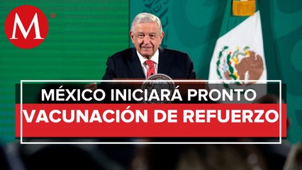 Aplicación de refuerzo de vacuna anticovid a adultos mayores iniciará este mes_ AMLO