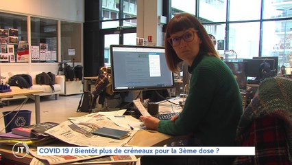 Le Journal - 02/12/2021 - COVID 19 / bientôt plus de créneaux pour la 3ème dose ?