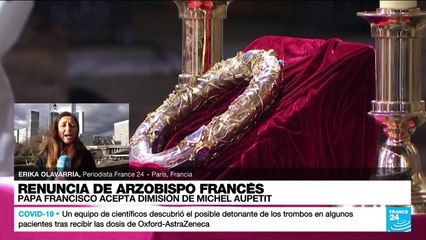 Informe desde París: Papa Francisco acepta la dimisión de Michel Aupetit