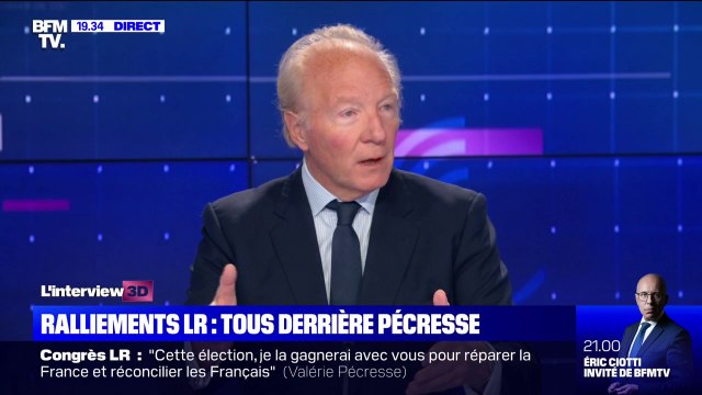 Brice Hortefeux: Valérie Pécresse est celle qu'Emmanuel Macron craint