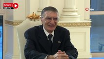Aliyev, Nobel ödüllü Türk bilim insanı Aziz Sancar’ı kabul etti