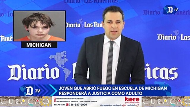 Joven que abrió fuego en escuela de Michigan responderá a Justicia como adulto |El Diario en 90 segundos