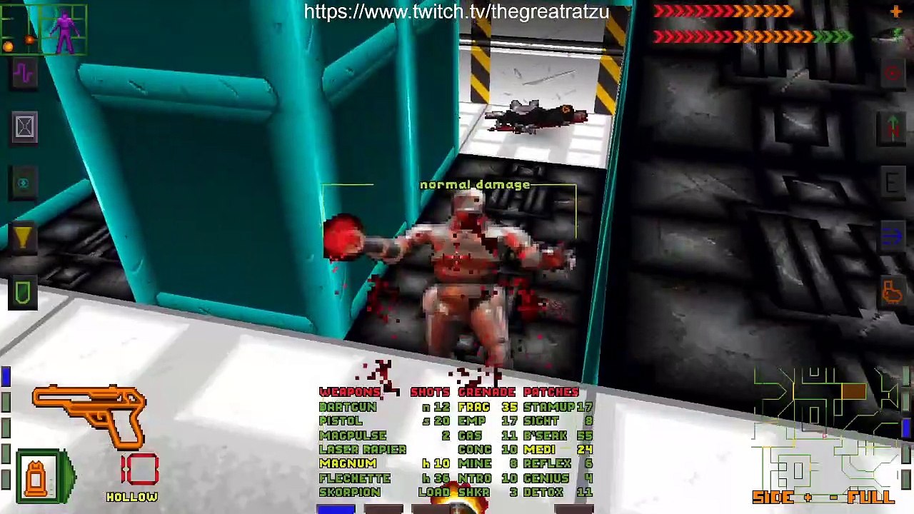 Chatzu Plays System Shock (1994) Episode 15 - Making Myself Comfortable