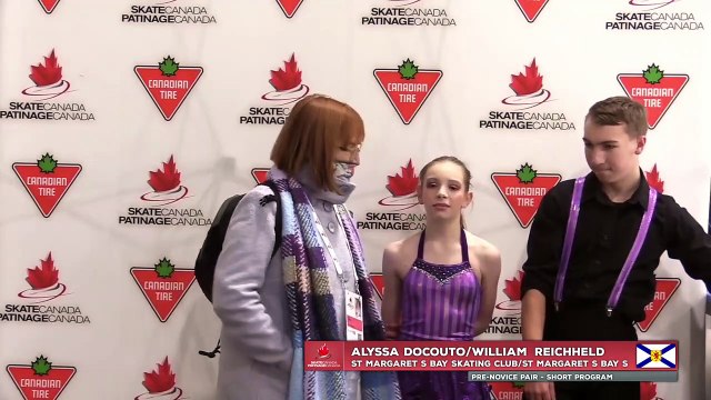 Pre-Novice Pairs - Short Program/Patinage en couple pré-novice - programme court - Regina Motor Products Arena - 2022 Skate Canada Challenge / Défi Patinage Canada 2022 (8)