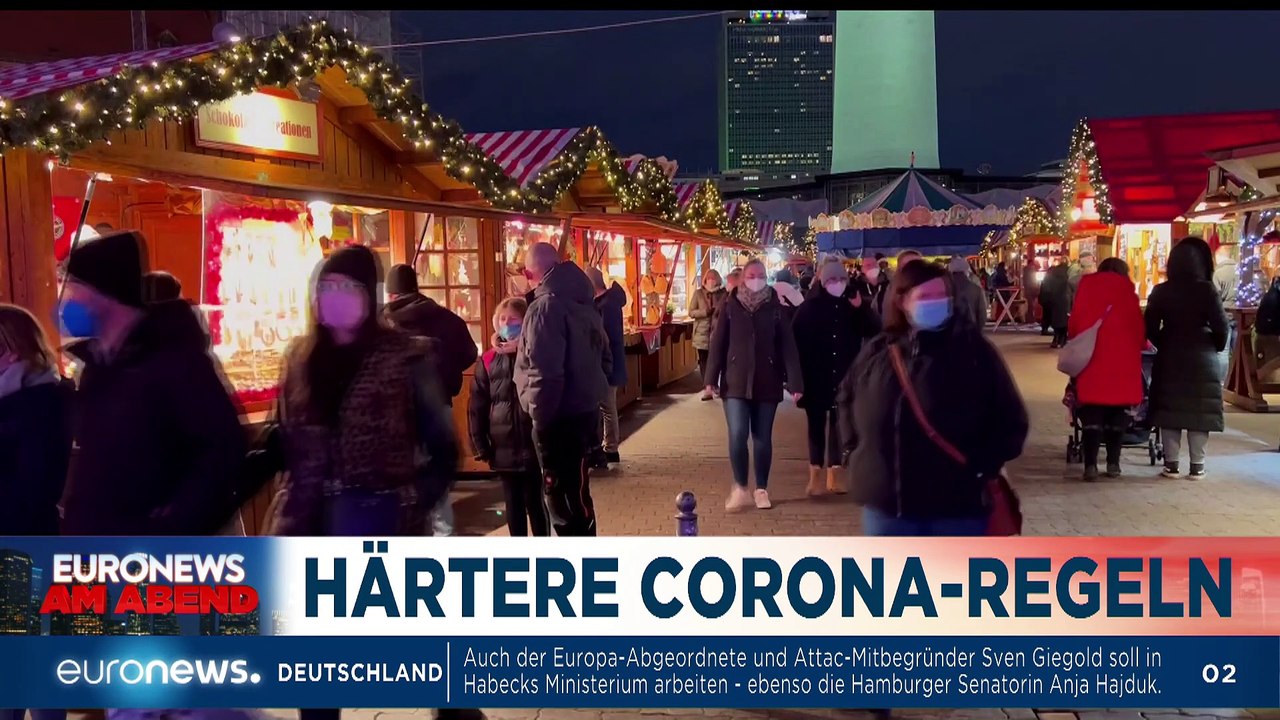 Merkels Abschied mit neuen Corona-Regeln - Euronews am Abend 2.12.