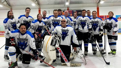 Blind Ice Hockey Player Becomes First To Play On Sighted Team