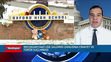 Michigan'daki Lise Katliamının Zanlısına Terör Suçlaması