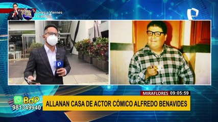 Tải video: Alfredo Benavides: Fiscalía allana inmuebles del cómico por investigación de lavado de activos