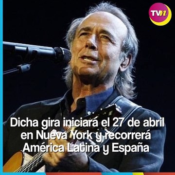 Joan Manuel Serrat anuncia su retiro de los escenarios