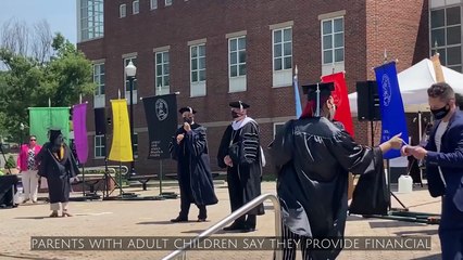 Young Adults Reaching Out To Mom and Dad