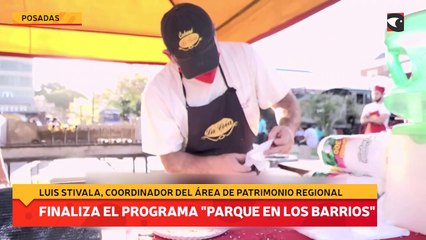 Finaliza el programa parque en los barrios
