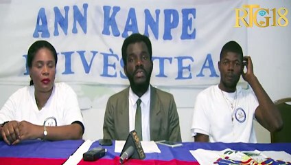 Responsab ''ANN KANPE'' denonse lavi chè, ensekirite ak pwoblèm gaz la kap vale teren