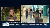 Prefeitura do Rio de Janeiro publicou decreto obrigando a exigência de passaporte de vacina em bares e restaurantes.
