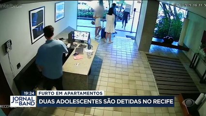 Mais duas adolescentes integrantes de uma quadrilha de São Paulo que furtava apartamentos no Rio e no Recife foram detidas.