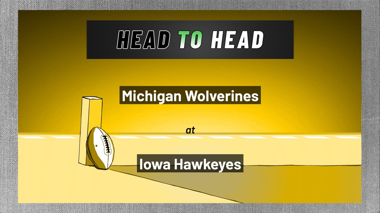 Michigan Wolverines at Iowa Hawkeyes: Over/Under