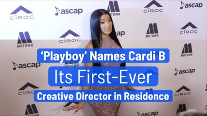 ‘Playboy’ Names Cardi B Its First-Ever Creative Director in Residence
