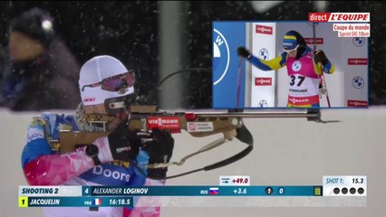 Biathlon -  : Le replay du sprint masculin d'Östersund de la 2ème manche de la CDM de biathlon
