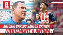 Antonio Carlos Santos sobre Uriel Antuna: 'No sabe encarar, parece una cucaracha tonta'