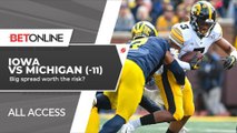 Michigan vs Iowa Big Ten Championship Predictions | BetOnline All Access College Football Picks
