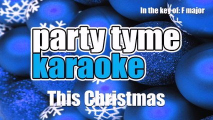 Party Tyme Karaoke - This Christmas (Made Popular By Donny Hathaway) [Karaoke Version]