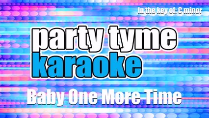 Party Tyme Karaoke - Baby One More Time (Made Popular By Britney Spears) [Karaoke Version]