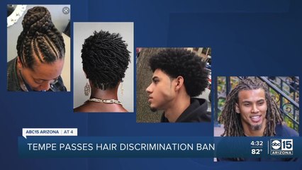 City of Tempe passes ordinance banning discrimination for hairstyle