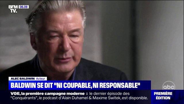 Si je pensais être responsable, je me serais tué : Alec Baldwin assure n'avoir jamais pressé la détente