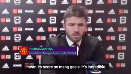 Ronaldo goals 'perfect' ending to Carrick's United tenure