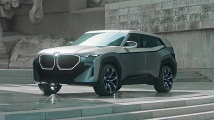 The BMW Concept XM Exterior Design