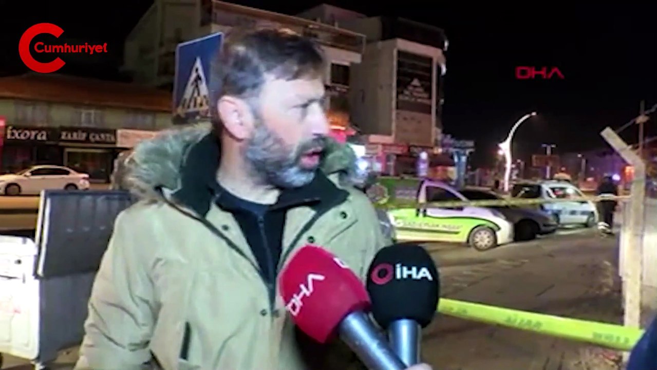 Ankara'da inşaat çalışması yapılan arazinin yanındaki dükkanda çökme