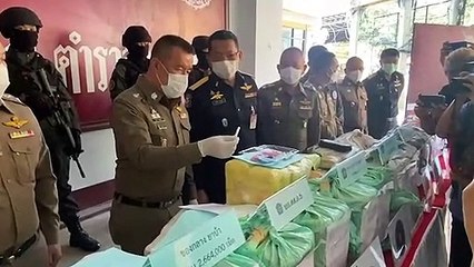 ผบช.ภ.5 แถลง "จับยาบ้า" 2.6ล้านเม็ด ยึดทรัพย์ แก๊งค้ายา ได้กว่า2พันล้านบาท