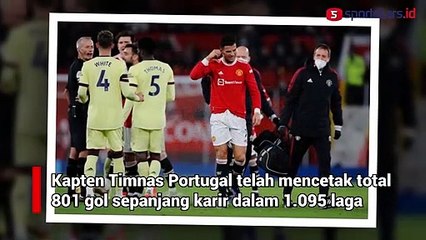 801 Gol Cristiano Ronaldo Lebih Berharga dari Trofi Ballon d'Or