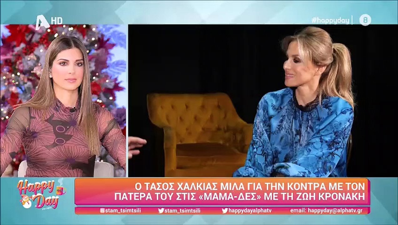 Τάσος Χαλκιάς: «Έχω φάει πάρα πολύ ξύλο από τον...