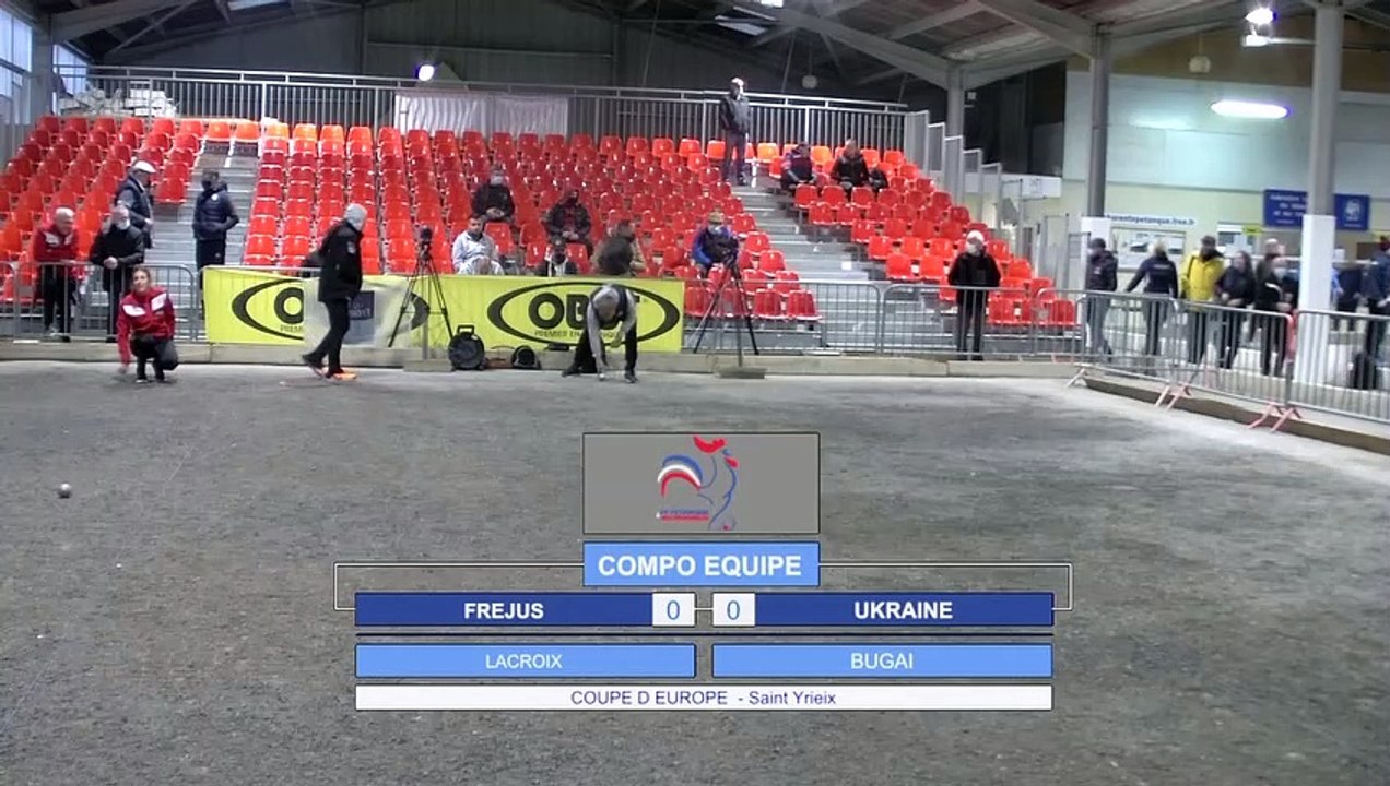 FINALE COUPE D'EUROPE DES CLUBS 2021 - T1 FREJUS VS UKRAINE T à T