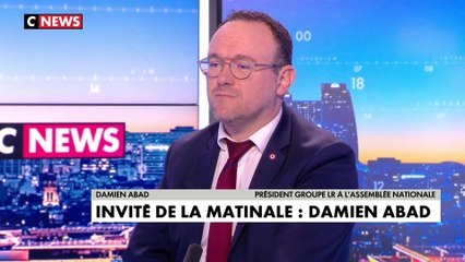 Damien Abad : «Marine Le Pen vit des problèmes des Français»