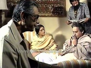 Satyajit Ray - the only Indian director with an honorary Oscar Award in action