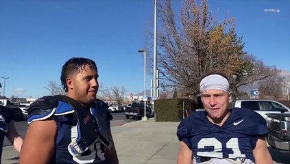 USC Week Behind the Scenes with BYU Linebacker Chaz Ah You
