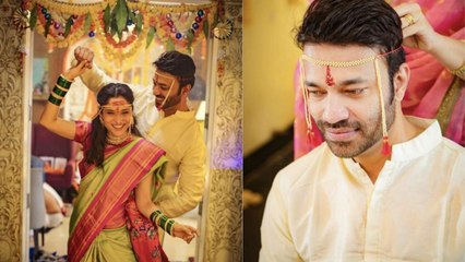 Ankita Lokhande के प्री-वेडिंग फंक्शन शुरू, मराठी लुक में खूबसूरत दिखींVicky की दुल्हनिया |FilmiBeat