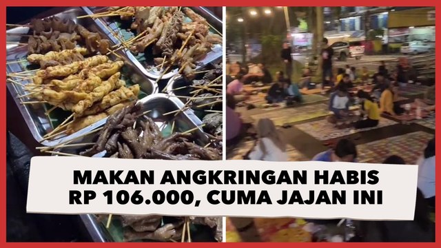 Viral! Pria Ngeluh Makan di Angkringan Habis Rp106.000, Padahal Cuman Jajan Ini