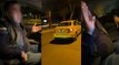 Trafiğe girmek istemeyen taksici: Gel sen sür