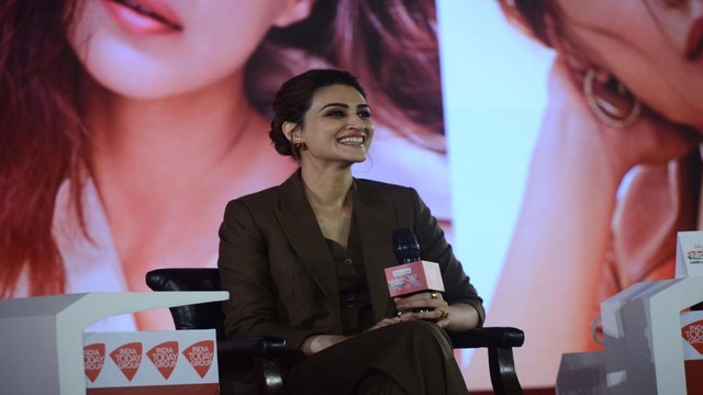 Kriti Sanon shows her 'UP styles' in agenda Aaj Tak