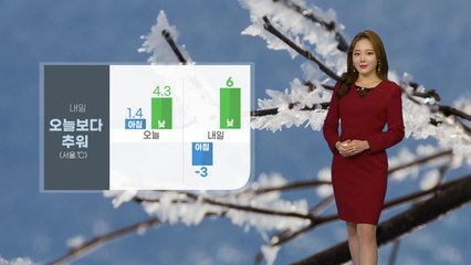 [날씨] 내일 다시 영하권 추위...서해안·제주도 비·눈 / YTN