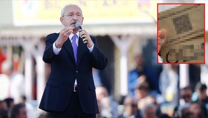CHP'nin Mersin mitingi için dağıttığı kartlarda dikkat çeken detay! "Squid Game"li çağrı yaptılar