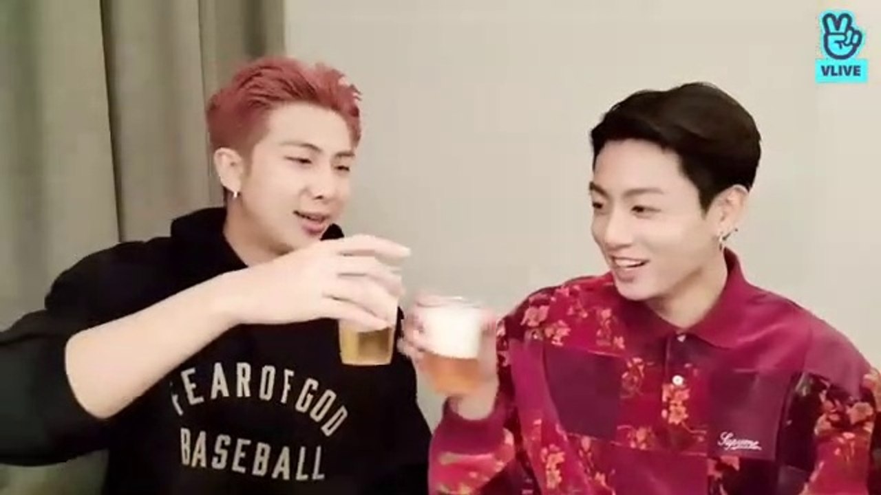 BTS RM & JUNGKOOK LIVE | VLIVE 2021/12/03 | BTS VLIVE after Concert in LA 2021